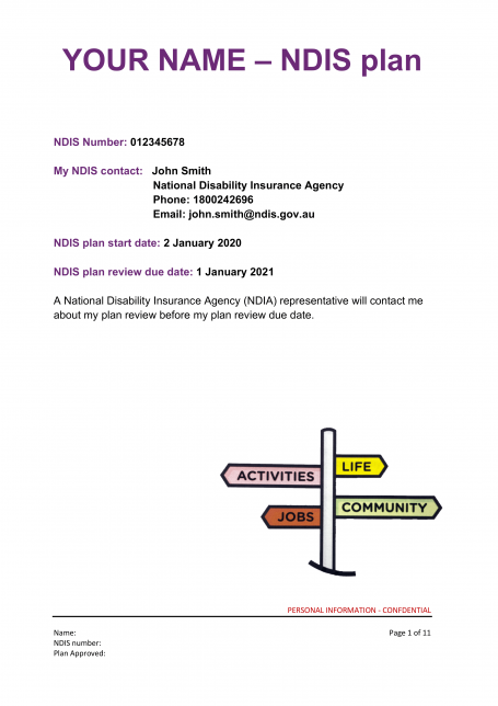 Review your NDIS plan: Understanding the Different Parts of Your NDIS Plan